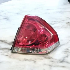 Tail Light For 2006-2013 Chevrolet Impala with Bulb Pass Side Light Red CV50059B