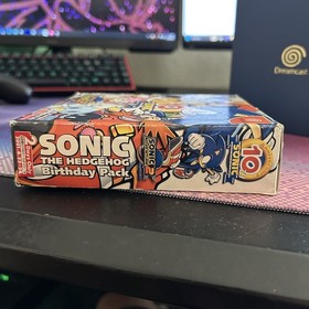 SEGA Sonic Adventure 2 10th Anniversary Birthday Pack CD Medal Box / No Game