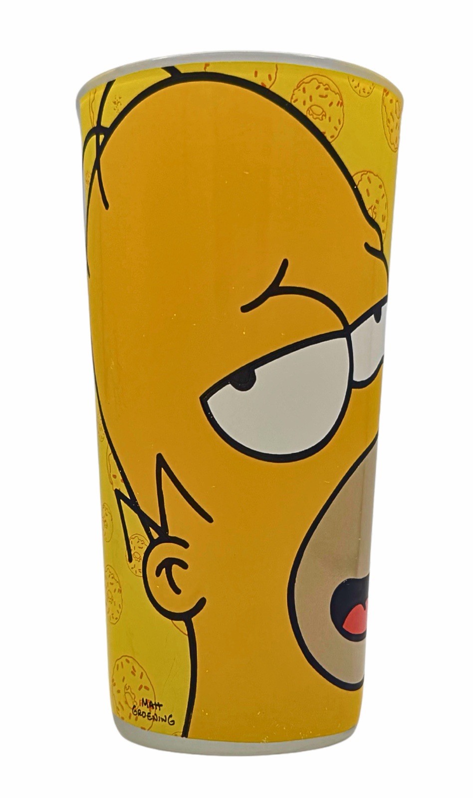 The Simpsons Homer Simpson Drinking Glass Downpace Ltd. 2001 UK