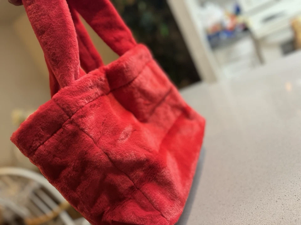 Bolso de Mano Carolina Herrera Rojo Piel Sintética con Logo Good Girl Foto 3 de 4