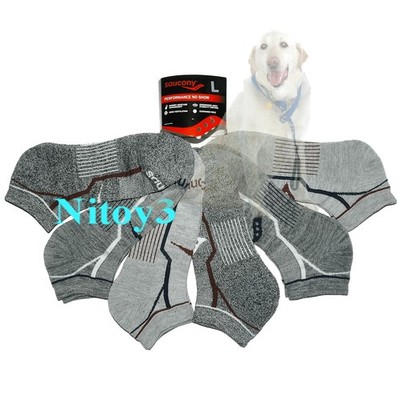 Saucony Bolt No-Show-Below Ankle Socks 6/Pack Unisex Large(shoe): M8-12''_W10-13''