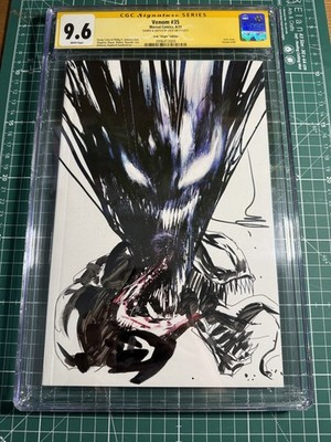 Venom #35 | 1:500 Variant Cover | Signed and Remarked by Jock | CGC 9.6