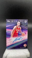 2025-26 Topps Midnight Asa Newell Rookie Horizon Signatures Hawks #19869 MC