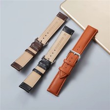 Calfskin Leather Watch Strap Replacement 18-24mm