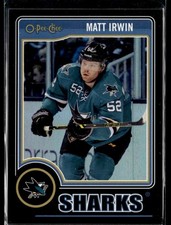 2014-15 O-Pee-Chee Black Rainbow Matt Irwin 024/100 #105