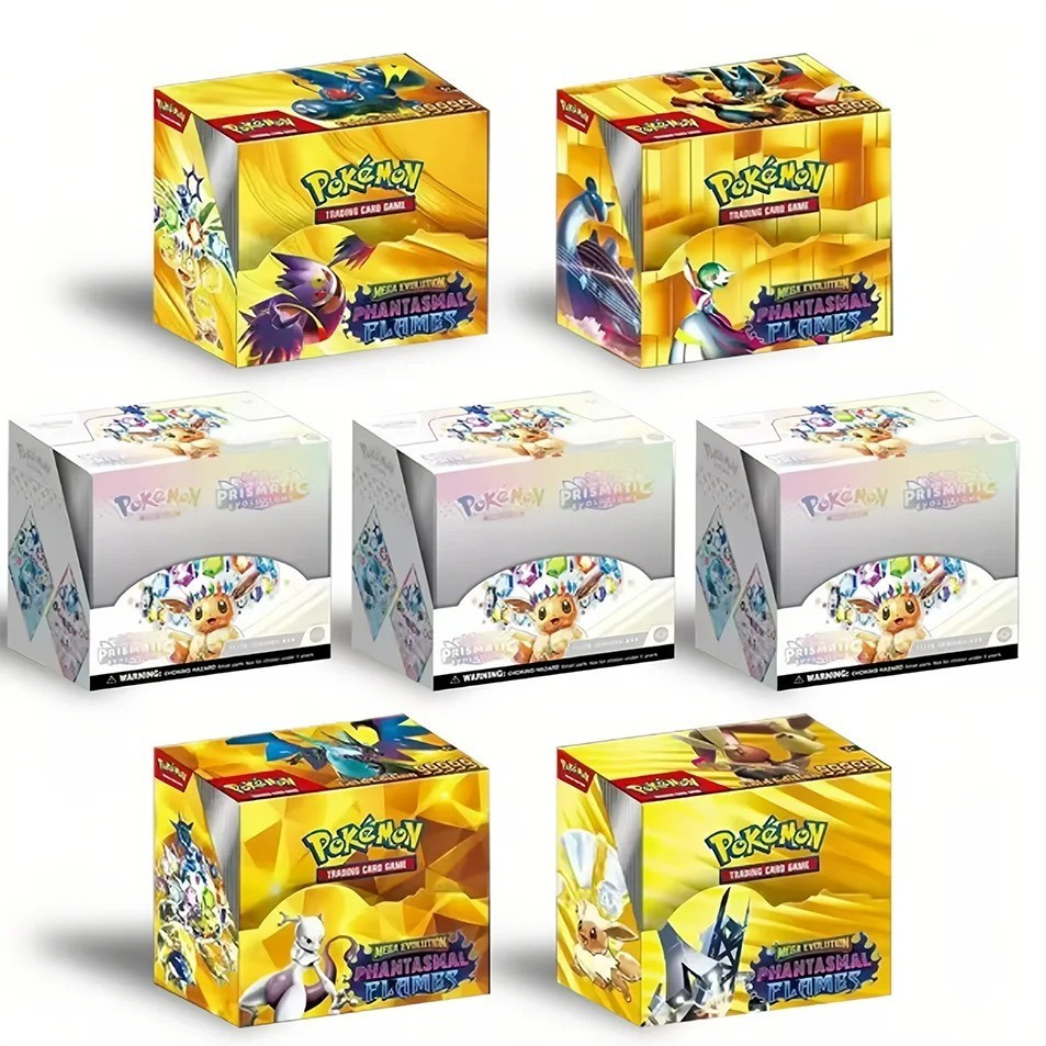 2026 Pokemon Cards Booster Box 36 Packs English Trading Cards Gift