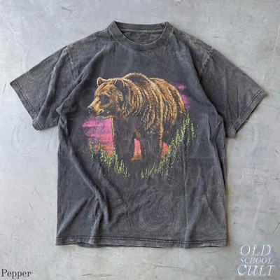 Grizzly Bear Graphic Retro Comfort Tee