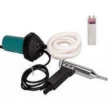 1080W Split Hot Air Gas Plastic Welder Welding Heat Gun Kit Welder Hot Gas Pi...