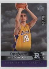 2004-05 Upper Deck R-Class Rookies Sasha Vujacic #117 t4l