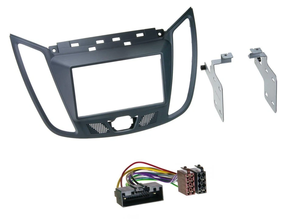 Alpine Bluetooth 2DIN MP3 DAB USB Autoradio für Ford C-Max (ab 10) grau - Bild 3 von 4