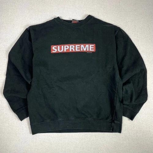 Pull col rond vintage Powel Peralta Supreme Skateboards M Y2K