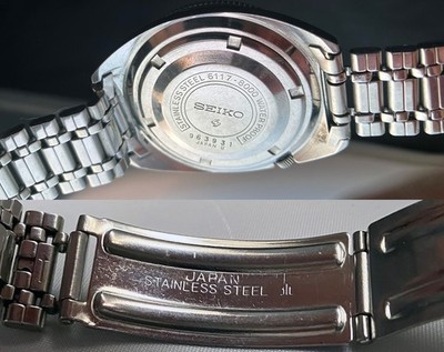 Seiko 6117-8000 GMT Navigator Timer WATER 70m PROOF, Original