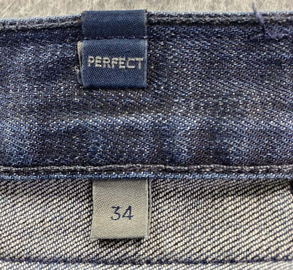 Citizens Of Humanity COH Jeans Men 34X32 Blue Perfect Relaxed Straight Fit Denim - Image 4 of 4