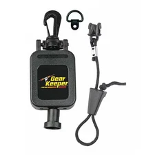 Gear  Mic Retractor,28in. L,Black,Plastic,Snap RT4-4112 Gear  RT4-4112