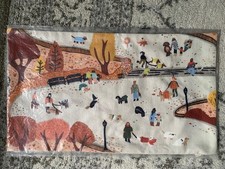 West Elm Pottery Barn Halloween Dog Park Pillow Cover 12x21