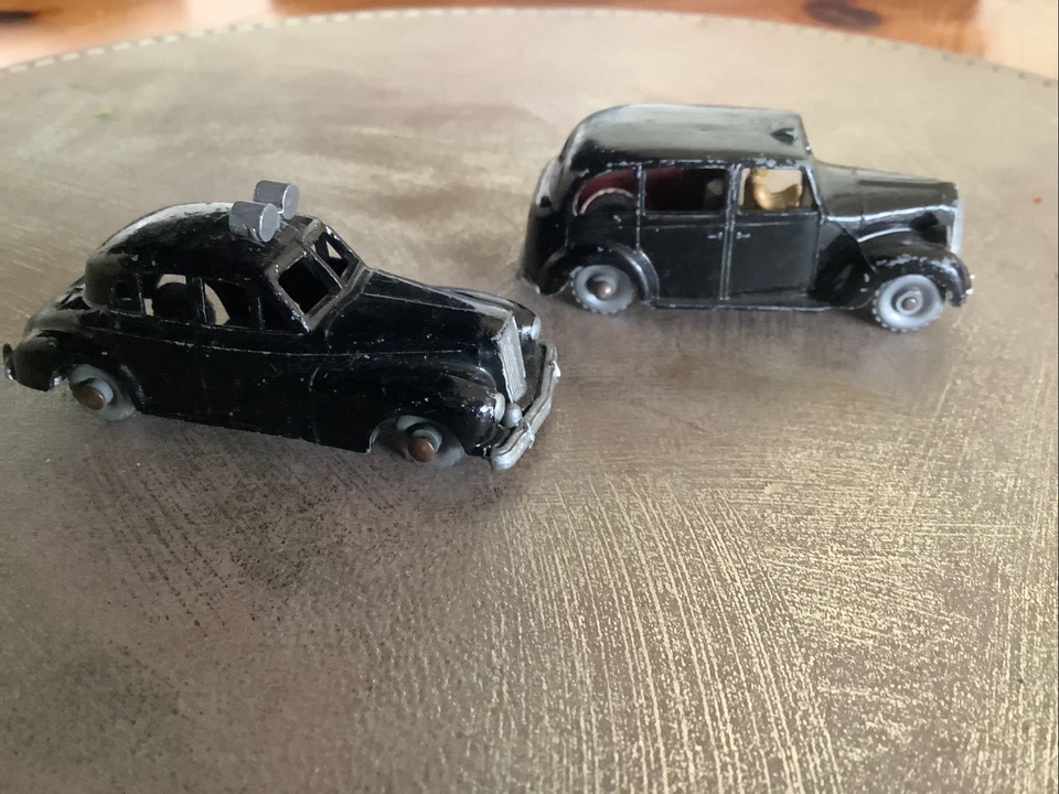 Lesley Matchbox Austin Taxi and Wolsey Police Car - Image 2 of 4