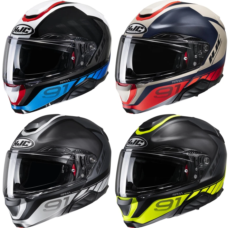 HJC Motorrad Helm RPHA 91 Rafino - Klapphelm mit Sonnenblende inkl. Pinlock® - Bild 1 von 1