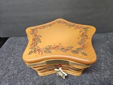 Vintage Longaberger Shining Star Basket Combo 2001 Edition Christmas Collection