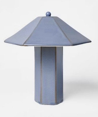 Ceramic Table Lamp Blue - Threshold designed with Studio McGee  IN HAND NEW