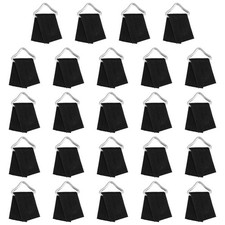 Trampolines Triangle Buckle, 24Pcs  Iron Triangle Ring Buckle with Webbing
