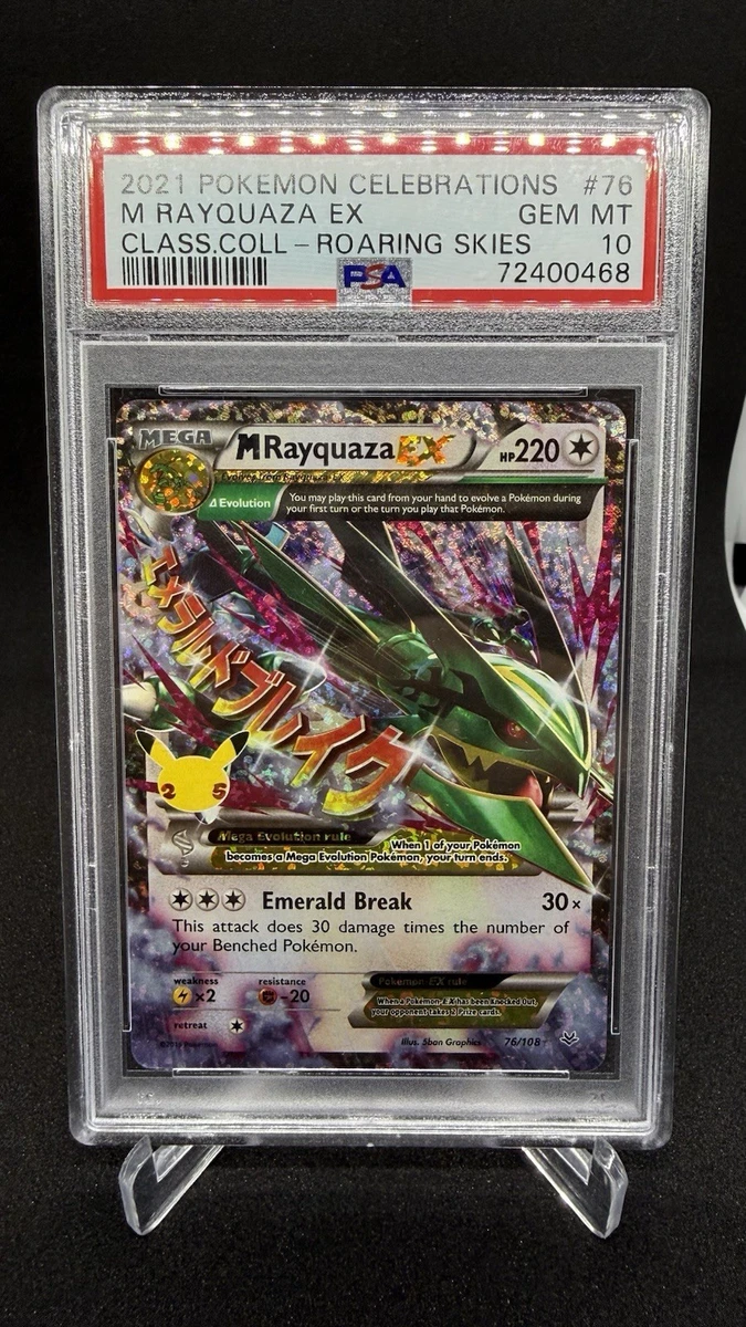 Rayquaza Pokémon TCG Professional Sports Authenticator (PSA) Grade