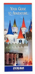 2000s Las Vegas Nevada Excalibur Hotel Casino Resort NV Vintage Travel Brochure