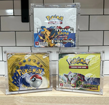 Pokemon Booster Box Acrylic Protective Display Case Magnetic 99 UV Rejection