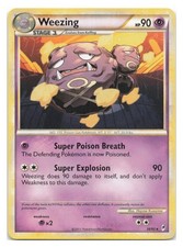 Weezing 38/95 Rare Call of Legends Pokemon 2011 on eBay
