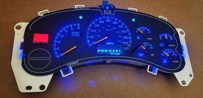 #ad 99 02 SILVERADO SIERRA TAHOE INSTRUMENT GAUGE CLUSTER SPEEDOMETER *MILES PROGRAM $149.99