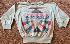 Vintage 1980  s Street Worn Child  s Sweater 4-5T