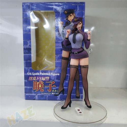 Figura Estatua Juguete Nasty S Mujer Policía Akiko Diseñada por Oda No PVC - Imagen 4 de 5