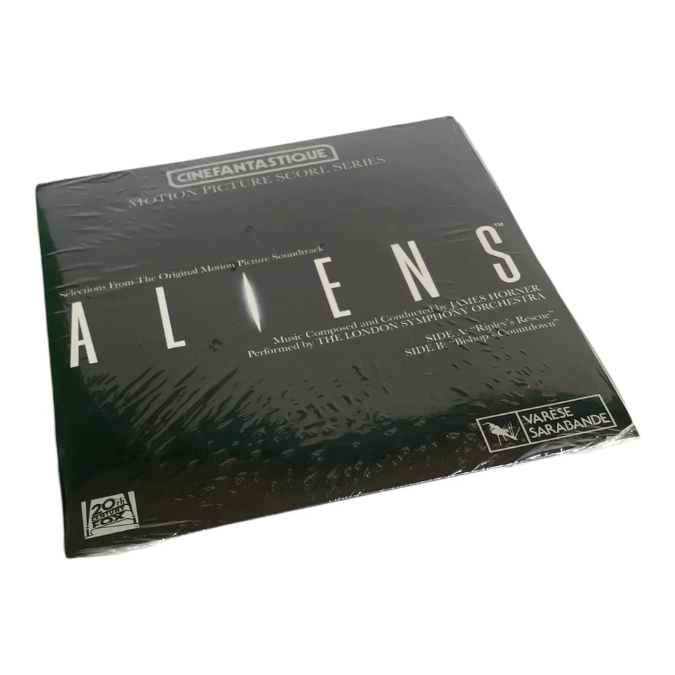 Aliens Vinyl Record Cinefantastique Motion Picture Score 7” New-Sealed - Image 3 of 4