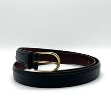 Brighton Glove Leather Belt Men's 38-42 Dark Brown Extra Holes Punched