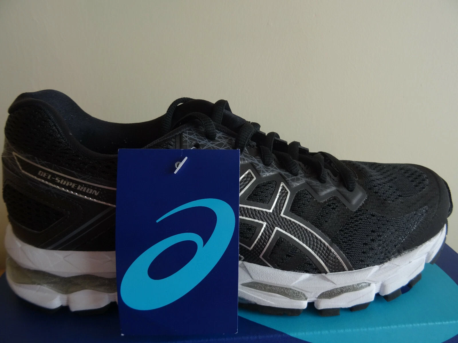 Scarpe da ginnastica Asics Gel Superion wmns T7H7N 9090 uk 6 eu 39 5 us 8 NUOVE + SCATOLA