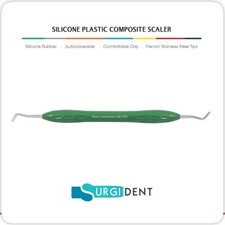 PLASTIC COMPOSITE SILICONE COATED SCALER DENTAL HAND INSTRUMENTS CE 