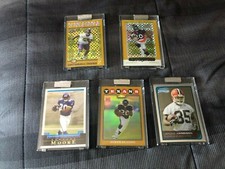Sealed Football Redemption Cards for Topps, Chrome, and Bowman