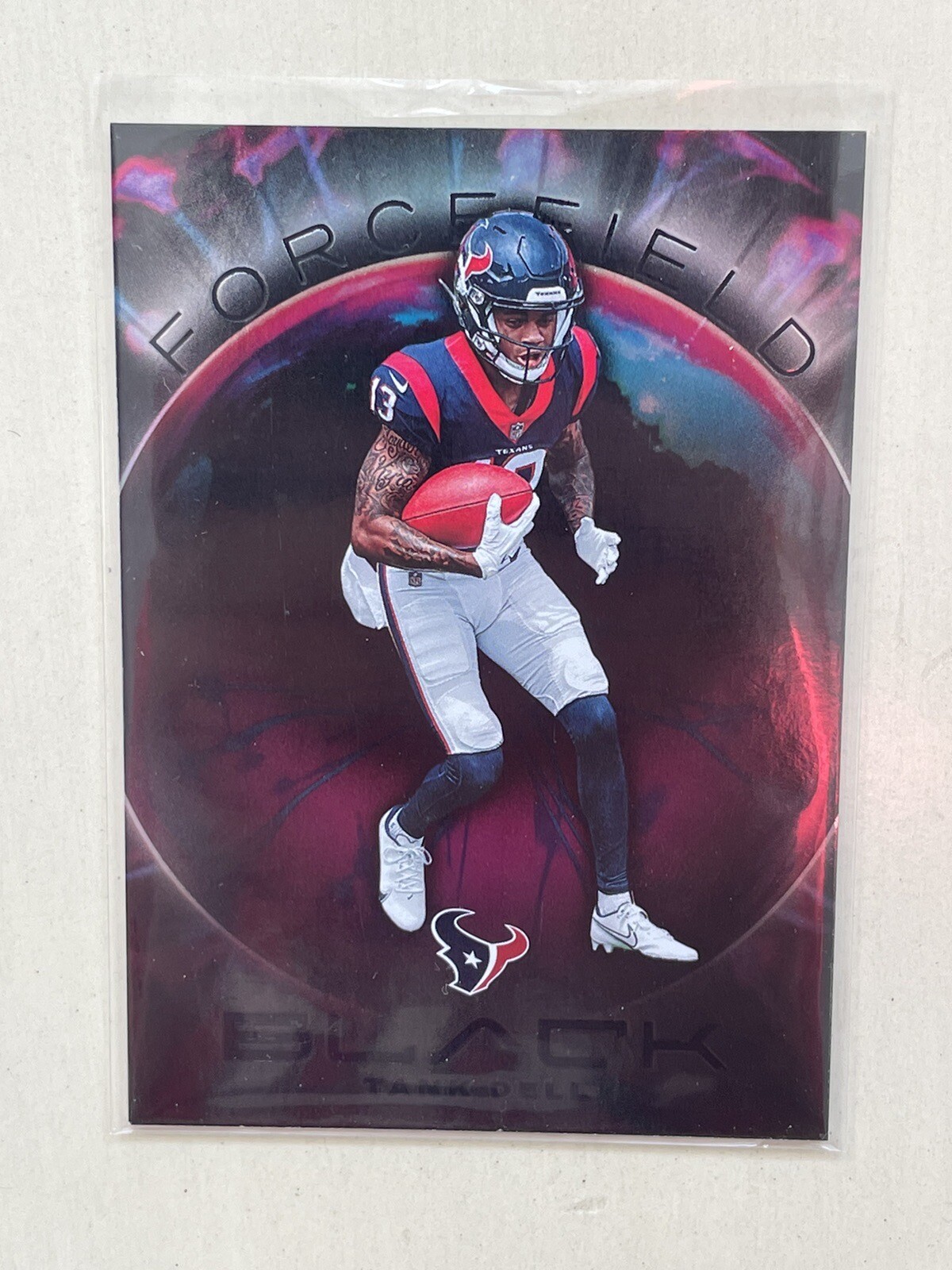 2023 Panini Black Tank Dell RC #FOR-14 Forcefield SSP Rookie Case Hit Texans AI1