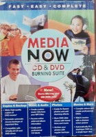 Media Now Cd & Dvd Burning Suite Software - Brand In Box Media Now Cd & Dvd Burning Suite Software - Brand In Box