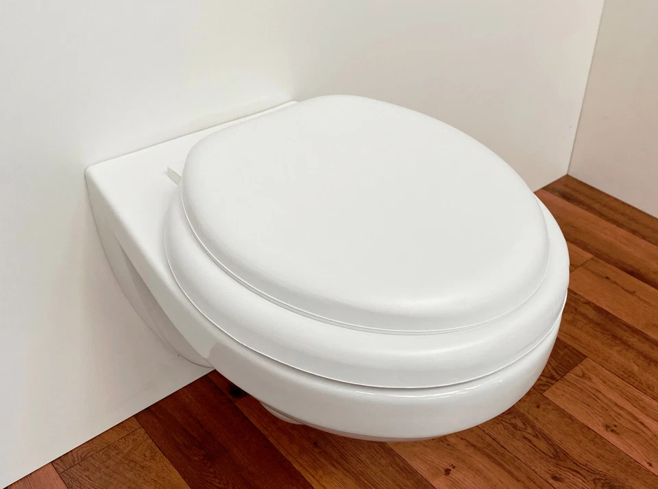 ADOB Soft WC Sitz, gepolstert extra Stabil bis 200 kg Lugano Plus - Bild 3 von 4
