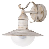 Wandleuchte Wandlampe AußEnleuchte Weiß IP44 E27 60W