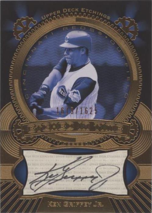 Ken Griffey ￼jr 2004 studio 2004 Upper Deck Power Up Shining Through #ST60 Ken Griffey