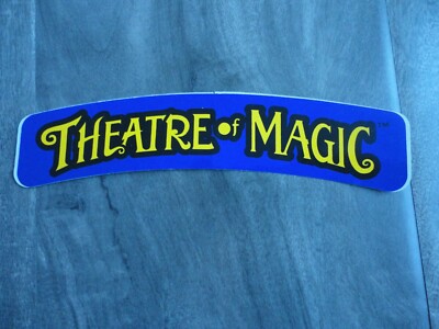 Theatre of Magic Logo Pinball Sticker