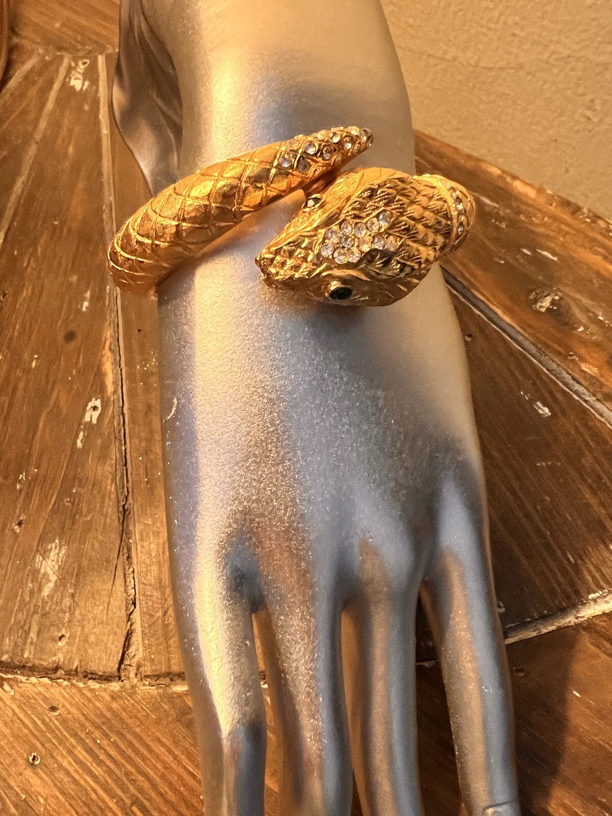 RARE VTG KJL watch Bangle - image 2