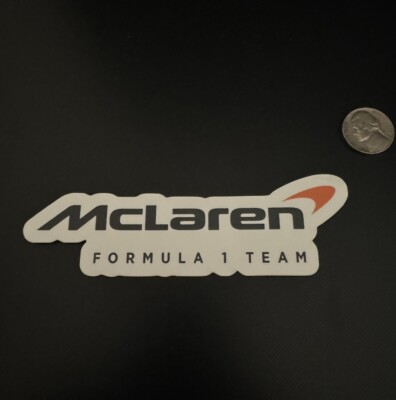McLaren F1 Racing Decal Sticker | eBay