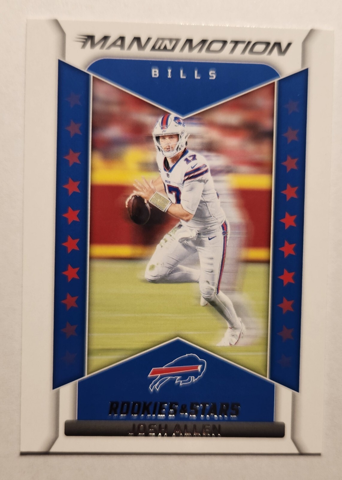 2022 Panini Rookies & Stars - Man in Motion #MM-27 Josh Allen