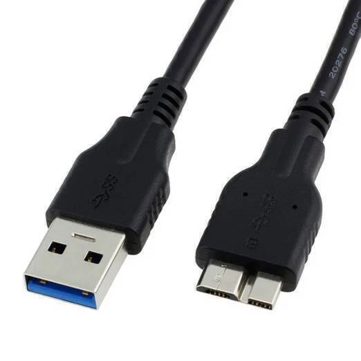 0.3-3M USB 3.0 Male A to Micro B Hard Drive Flexible Cable For Seagate WD PC - Image 3 of 4