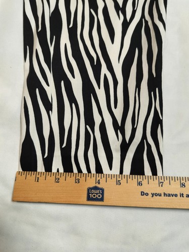 Officecore-SirenBoss-Safari-Preppy-Chic ST.JOHN SPORT Emma Zebra Pantaloni Donna 8 - Foto 4 di 10