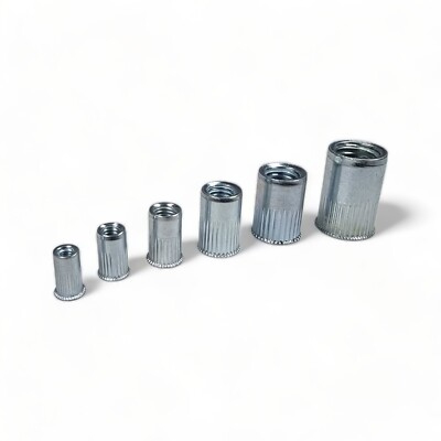 Senknietenmuttern Aluminium Gewinde Nutsert Nietmuttern M3 M4 M5 M6 M8 M10
