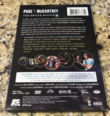 Paul McCartney - The Space Within Us (DVD, 2006, 2-Discs) Concert