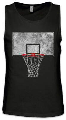 Basketball Backboard Herren Tank Top Streetballcourt Streetball Player Center